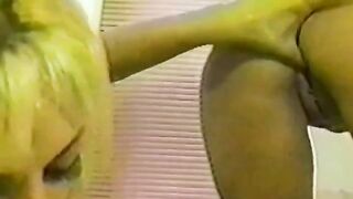 Two cute girls playing with each other’s pussies in the shower