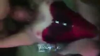 A cool sex at a disco, the girl was fucked by two cocks
