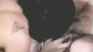 A man has sex with his girlfriend and her friend