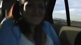 The fat woman has a huge vagina that swallows everything