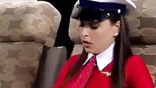 Girls in stockings and centuries have fun without men