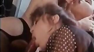 The mature women are getting ready for sex with a stranger