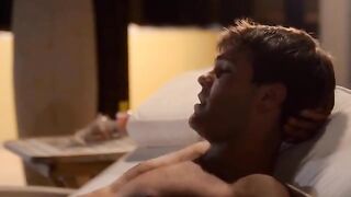 A collection of hot cumshots on the face of Jesse Rogers in HD