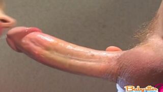 A divorced woman fucked in the supermarket by a cashier