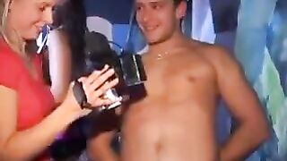 The guy was very drunk at the party and became too close with a girl
