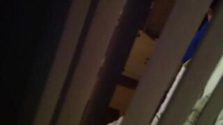 The guy shot sex of his neighbors with a hidden camera
