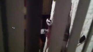 The guy shot sex of his neighbors with a hidden camera