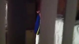 The guy shot sex of his neighbors with a hidden camera