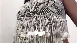 First-person blowjob video with a hot Hindu woman