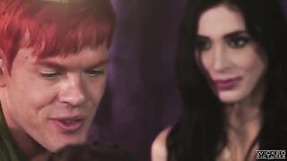 Peter Pan fucked two mermaid sluts in a thrilling FFM