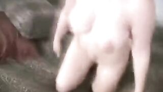A man made a smooth pussy for his wife to make it easier to fuck