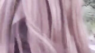 Girl has no shame and does blowjobs in public places