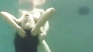 The busty brunette beauty got banged underwater in the ocean