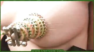 Piercing the labia with needles is a very popular trend