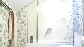 A spy camera in the bathroom was switched on and it worked perfectly
