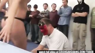 An abnormal model has a dirty mouth, enjoy!