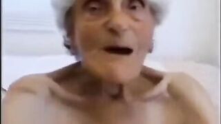 A man fucked his grandmother and finished the video