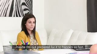 Lesbian casting with stunning Tracy Lindsay and her amazing skills