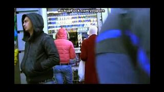 A guy fucked a blonde teen he picked up on the street