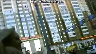 A guy fucked a blonde teen he picked up on the street