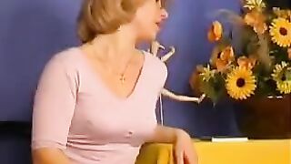 A mother receives cunnilingus from her daughter in a surprising turn of events