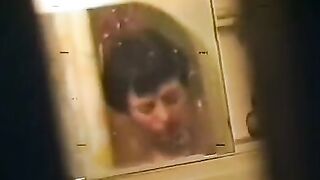 A drunken woman was bathed by a soldier, then he took her passionately