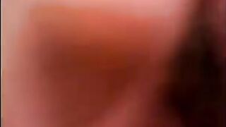 The guy made a friend sit on her knees and pushed his cock in her mouth