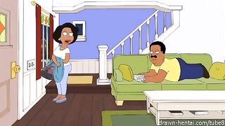 A porn parody of the popular TV show Cleveland
