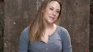 The girl was fucked in a chair and humiliated the man in BDSM style