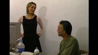 An old man fucks his younger sister in the ass