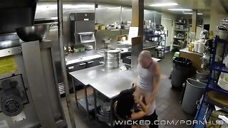 A chick worked hard and really wanted to relax and get fucked