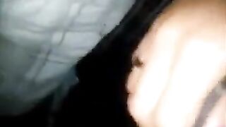 Fingered cock in the subway, then cum on his pants (Premature ejaculation version)