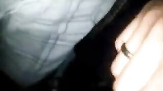 Fingered cock in the subway, then cum on his pants (Premature ejaculation version)