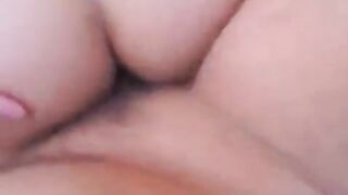 First person sex with a passionate brunette