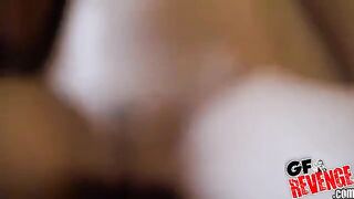 Smiling girls shared the dick, showcasing their oral skills in a steamy FFM scene