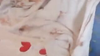 A young Russian redhead girl gets fucked at home