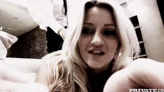 Busty blonde beauty fucked in her anal - Full HD