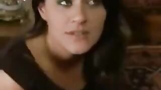 A husband punishes his disobedient wife and maid in a BDSM twist