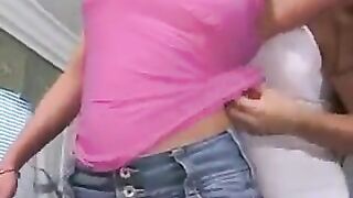 The Condy was pierced in the pussy by a lesbian lover