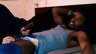 Black and white interracial sex with a big black dick