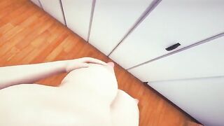 Chun-li's big tits massaged by a skilful hand