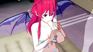 The Succubus Anime Movie - Itadaki! Seieki - Mari Setogaya's Huge Tits