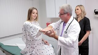Gorgeous teen Ailee Anne gets fucked by her pervert doctor and assistant
