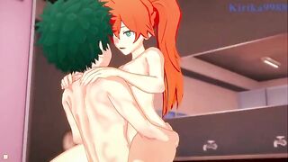 Izuku Midoriya fucked in the locker room by Kendo