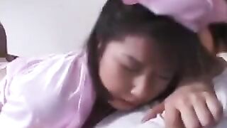 He washed out the cock from the vagina and received a cumshot on his face