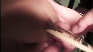 BDSM sex with a girl with big tits and bondage