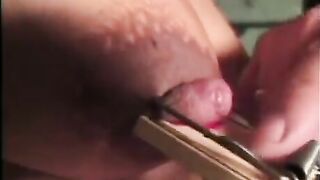 BDSM sex with a girl with big tits and bondage