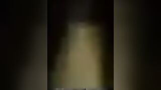 A wife in a thong is running around the apartment with soldiers