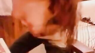 No one expected this sexy chick to have such skills