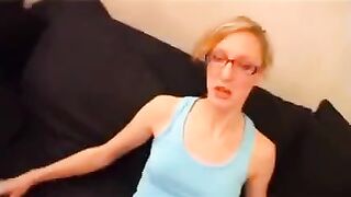 Sex with a thin French woman who is a little older than 18 years old